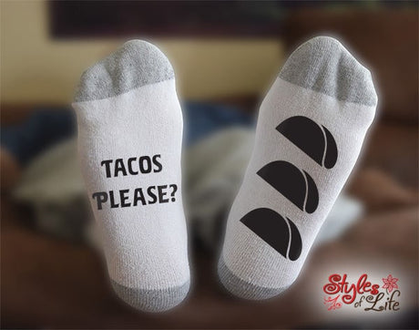 Tacos Please Socks, Cinco De Mayo