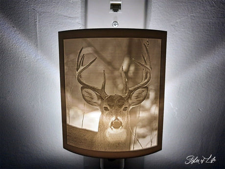 Whitetail Deer, Lithophane Night Light, Mothers day, Father’s Day, Gift For Hunter, Bowhunting, Shotgun Hunting