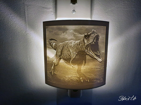 T-Rex Dinosaur, Lithophane Night Light, Mothers day, Father’s Day
