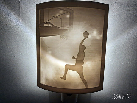 Basketball, Lithophane Night Light, Mothers day, Father’s Day