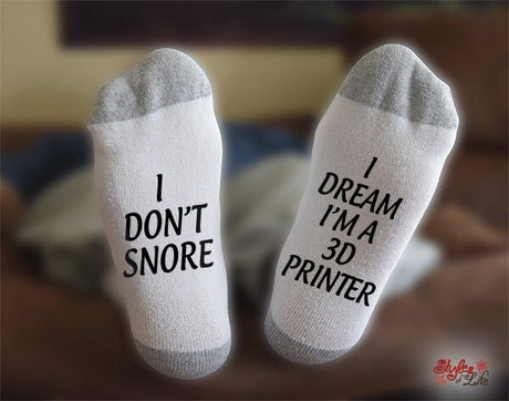 3D Printer, I Don't Snore, I Dream, Gift, Birthday, Christmas, Gift for him, Gift for her