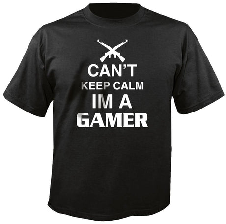 Gamer Shirt, Can't Keep Calm I'm a Gamer Tshirt, Xbox, Playstation, PC