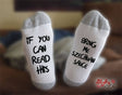 Szechuan Sauce Socks, If You Can Read This, Bring Me Szechuan Sauce, Gift For Him, Gift For Her