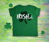 Women's St. Patricks Day Shirt, Irishish, Irish Shirt, Shamrock, Green Shirt, Irish Tee, Funny