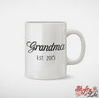 Grandma Established Custom Coffee Mug